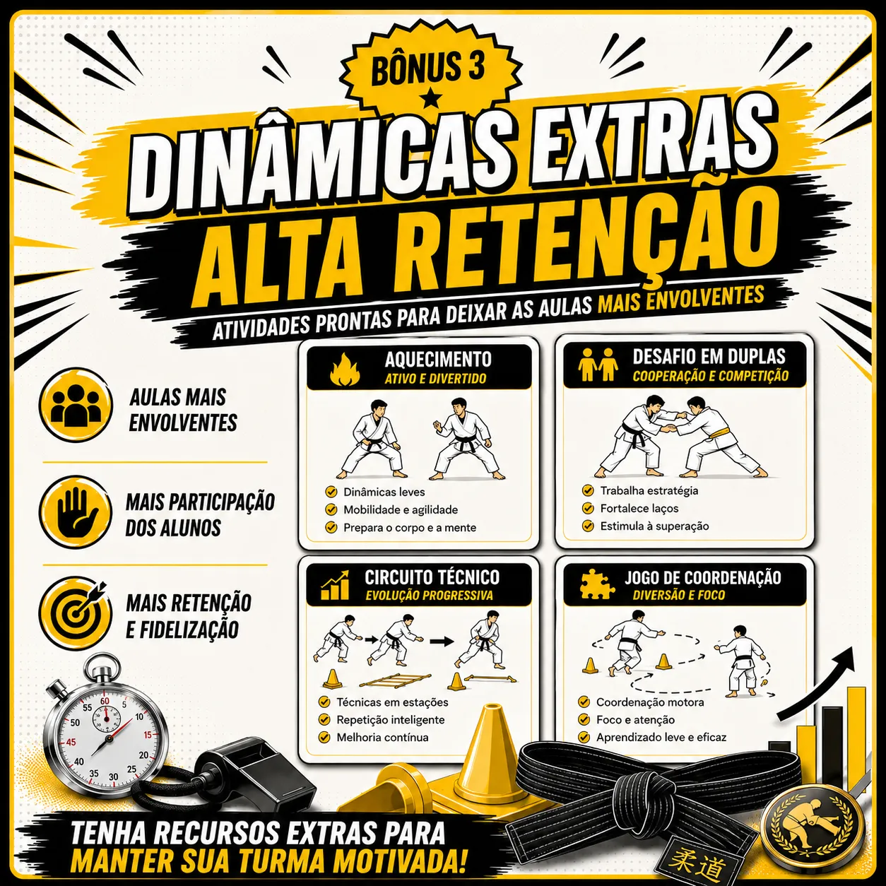 Bônus 3 — Dinâmicas Extras