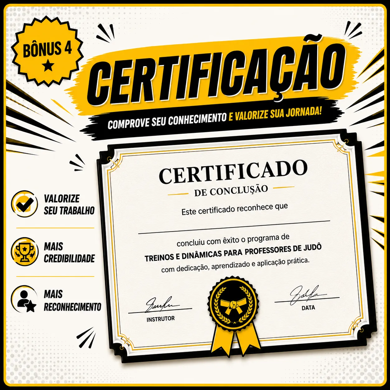 Bônus 4 — Certificado