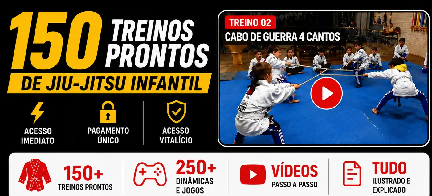 150 Treinos de Jiu-Jitsu Infantil
